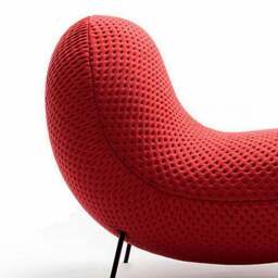 Rackhams Cruz Easy Chair, Lounge Chair, Red - Red - thumbnail 6