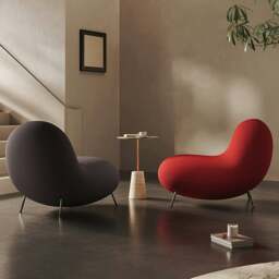 Rackhams Cruz Easy Chair, Lounge Chair, Red - Red - thumbnail 5