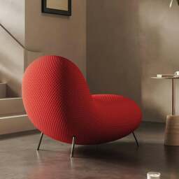 Rackhams Cruz Easy Chair, Lounge Chair, Red - Red - thumbnail 4