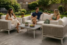 Rackhams Sienna Luxury 4 Piece Garden Sofa Set