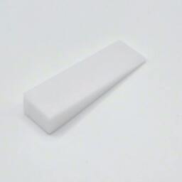 Rackhams Bifacial Wedge Doorstop - White - thumbnail 4