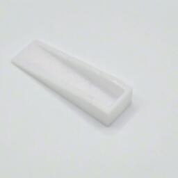Rackhams Bifacial Wedge Doorstop - White - thumbnail 3