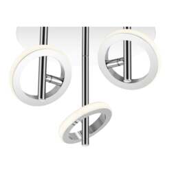Rackhams Holdon 3 Ring Integrated LED Ceiling Spotlight - Chrome - thumbnail 4