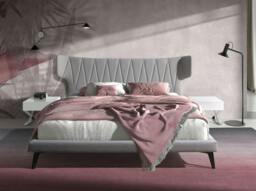 Rackhams Light Grey Fabric Bed 7160 - thumbnail 3