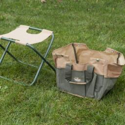 Rackhams Garden Tool Stool - Polyester/Steel - H30.5 x W40.4 x D30.8cm, 1.32kg - thumbnail 4