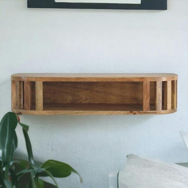 Rackhams Solid Wood Ariella Floating Console Table - image 1