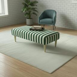 Rackhams Long Cushioned Bedroom Seat – Seamless Upholstered Bench for Stylish UK Interiors - 24 x 24 Inches (61 x 61cm) - thumbnail 6