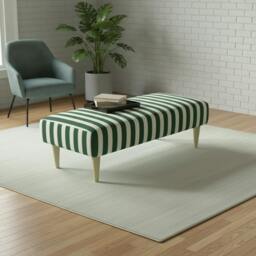 Rackhams Long Cushioned Bedroom Seat – Seamless Upholstered Bench for Stylish UK Interiors - 24 x 24 Inches (61 x 61cm) - thumbnail 2