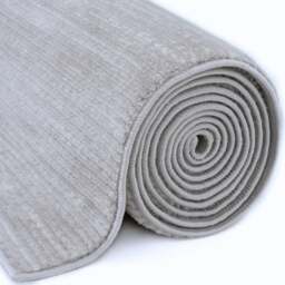 Rackhams Carmel Grey-Cream Striped Rug - 6020 - 200X290 cm - thumbnail 5