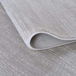 Rackhams Carmel Grey-Cream Striped Rug - 6020 - 200X290 cm - thumbnail 3