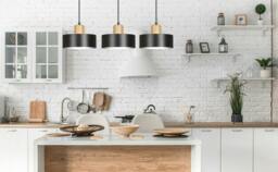 Rackhams TORIN Pendant lamp  3 x E27 Black - thumbnail 2