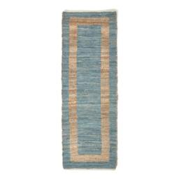 Rackhams Veranda Grey and Nude Hemp Chindi Rug - 90 x 150 cm - thumbnail 3