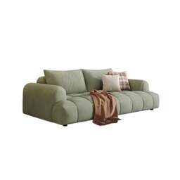 Rackhams Grayson Puff Two Seater, Three Seater, Four Seater Sofa, Suede - Others (Suede) - Two Seater 250cm - No ottoman - thumbnail 6