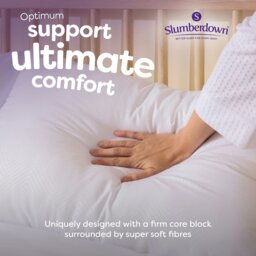 Rackhams Super Support Firm Support Pillow - 2 - thumbnail 5