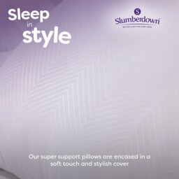 Rackhams Super Support Firm Support Pillow - 2 - thumbnail 6