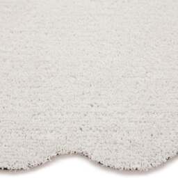 Rackhams My Soft Bathroom Mat – White Washable - Scallop - thumbnail 4