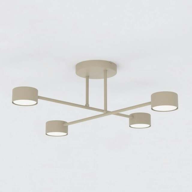 Rackhams HALO Ceiling Lamp 4 x GX53 Beige - image 1