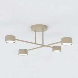 Rackhams HALO Ceiling Lamp 4 x GX53 Beige - thumbnail 1