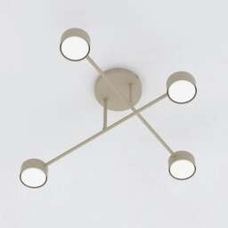 Rackhams HALO Ceiling Lamp 4 x GX53 Beige - thumbnail 3