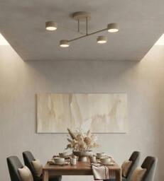 Rackhams HALO Ceiling Lamp 4 x GX53 Beige - thumbnail 4