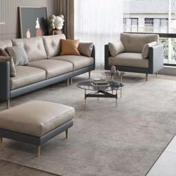 Rackhams Noel L311 Two Seater Sofa, Armchair, Leathaire - Others ( Contact Us ) - Ottoman ( Can't be sold separately. ) - thumbnail 3
