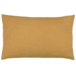 Rackhams Pritta Tassel Cushion Cover - Mustard - 40cm x 60cm - Mustard - 100% Cotton - thumbnail 3