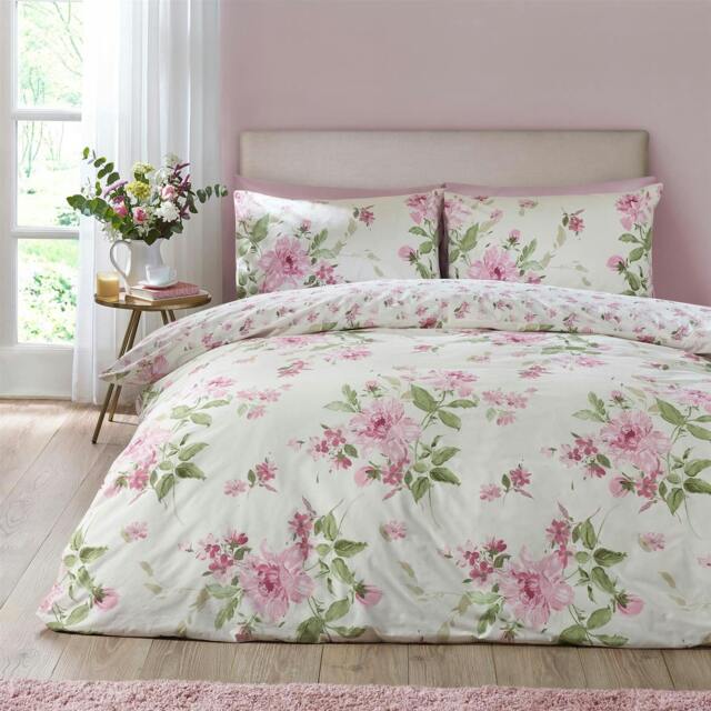 Rackhams Avebury Floral Cream Duvet Cover Set - Double - image 1