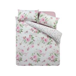 Rackhams Avebury Floral Cream Duvet Cover Set - Double - thumbnail 3
