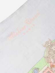 Rackhams Baby Monceau Mansion Swaddle in Blue (100cm) - Blue - One size - thumbnail 4