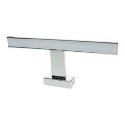 Rackhams Shine LED Wall Lamp Polished Chrome IP44 Bathroom - thumbnail 1