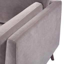 Rackhams Mickey 2 seat Sofa - Stone Grey - Stone Grey - thumbnail 5