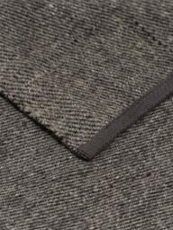 Rackhams Recycled Eco Twill Wool Blanket - Grey - Sediment - thumbnail 5