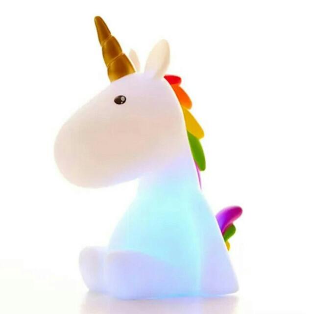 Rackhams Rechargeable Unicorn Night Light - image 1
