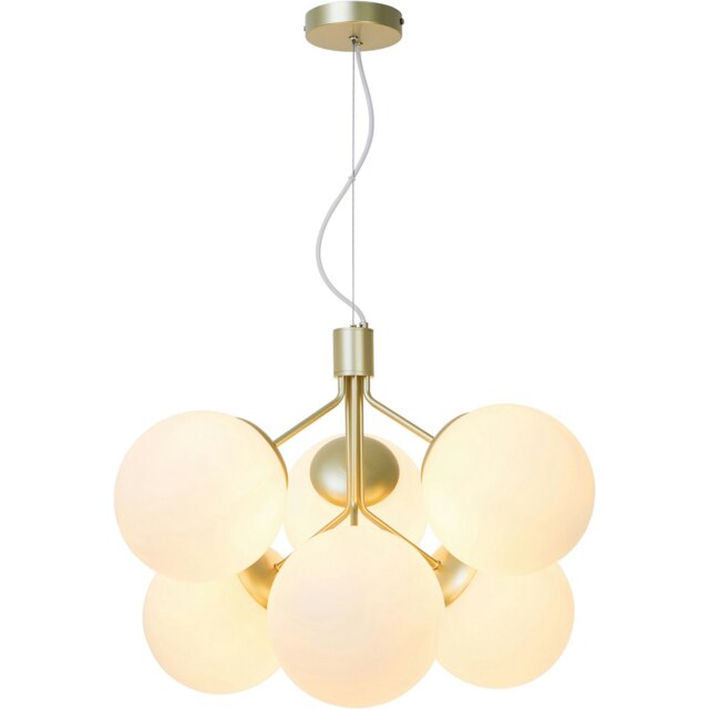 Rackhams Ivona 6-Spot - Ceiling pendant - Brass - Gold - Glass - 1 - image 1