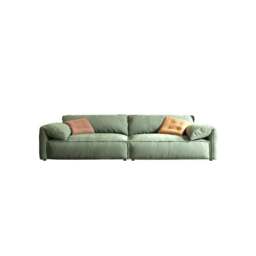 Rackhams Simon S20 Two Seater Sofa, Velvet - Yellow - Two Seater 210CM ( Comes in 1 Pc ) - No Ottoman - thumbnail 6