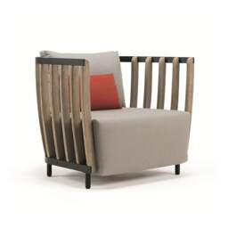 Rackhams Gloria Outdoor Sofa Set, Outdoor Furniture, Teak Wood - Armchair - thumbnail 2