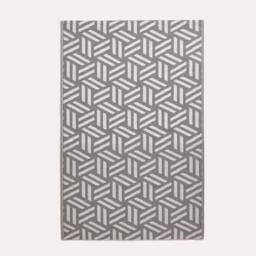 Rackhams Outdoor Rug Luxury Waterproof Reversible Recycled, For Garden, Luna Geometric - 120 x 180 cm - thumbnail 1