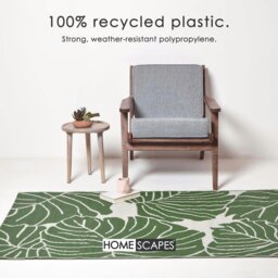 Rackhams Outdoor Rug Luxury Waterproof Reversible Recycled, For Garden, Ada Botanical - 180 x 270 cm - thumbnail 2