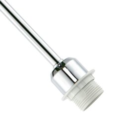 Rackhams Classic Polished Chrome Ceiling Light Fixture to Showcase Lamp Shades - thumbnail 5