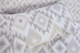 Rackhams Ikat Natural Duvet Cover Set - Single - thumbnail 2