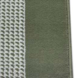 Rackhams Designer Velours Green Runner “Band” – Classic Elegance - 80X500 cm - thumbnail 5