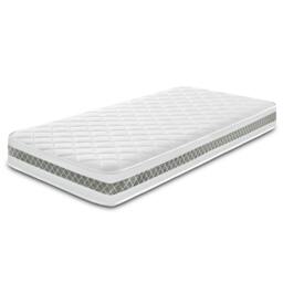 Rackhams Diamond 3D Memory Foam and Spring Hybrid Mattress Breathable CoolTouch Surface - Mattress - White - 2ft6 Small Single Mattress (75cm x 190cm)