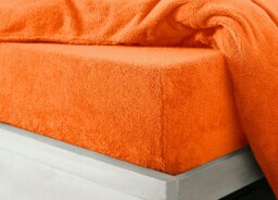 Rackhams Teddy Fleece Warm and Cosy Fitted Sheet - Red - Super King - thumbnail 4