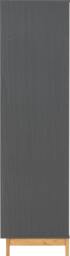 Rackhams Cleveland 2 Door Double Wardrobe - White, Grey, and Oak - thumbnail 6