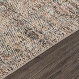 Rackhams Becki Owens Marlene-Vintage Brown Beige Traditional Vintage Boho Rug - 117 x 170 cm - thumbnail 3