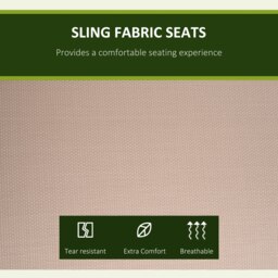 Rackhams 3 Seat Metal Fabric Backyard Balcony Patio Swing Chair with Canopy Top - Grey - thumbnail 5