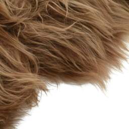 Rackhams Icelandic Sheepskin Chair Cover Brown 70x110 cm - thumbnail 3