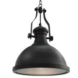Rackhams Ceiling Lamp Black Round E27 - thumbnail 1