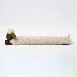 Rackhams Luxury Fabric Sheep Draught Excluder - thumbnail 5