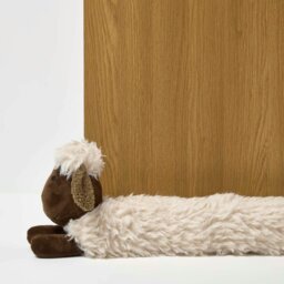 Rackhams Luxury Fabric Sheep Draught Excluder - thumbnail 6
